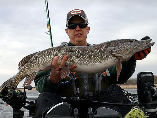 Lake Of The Woods Kayak Pike Fishing