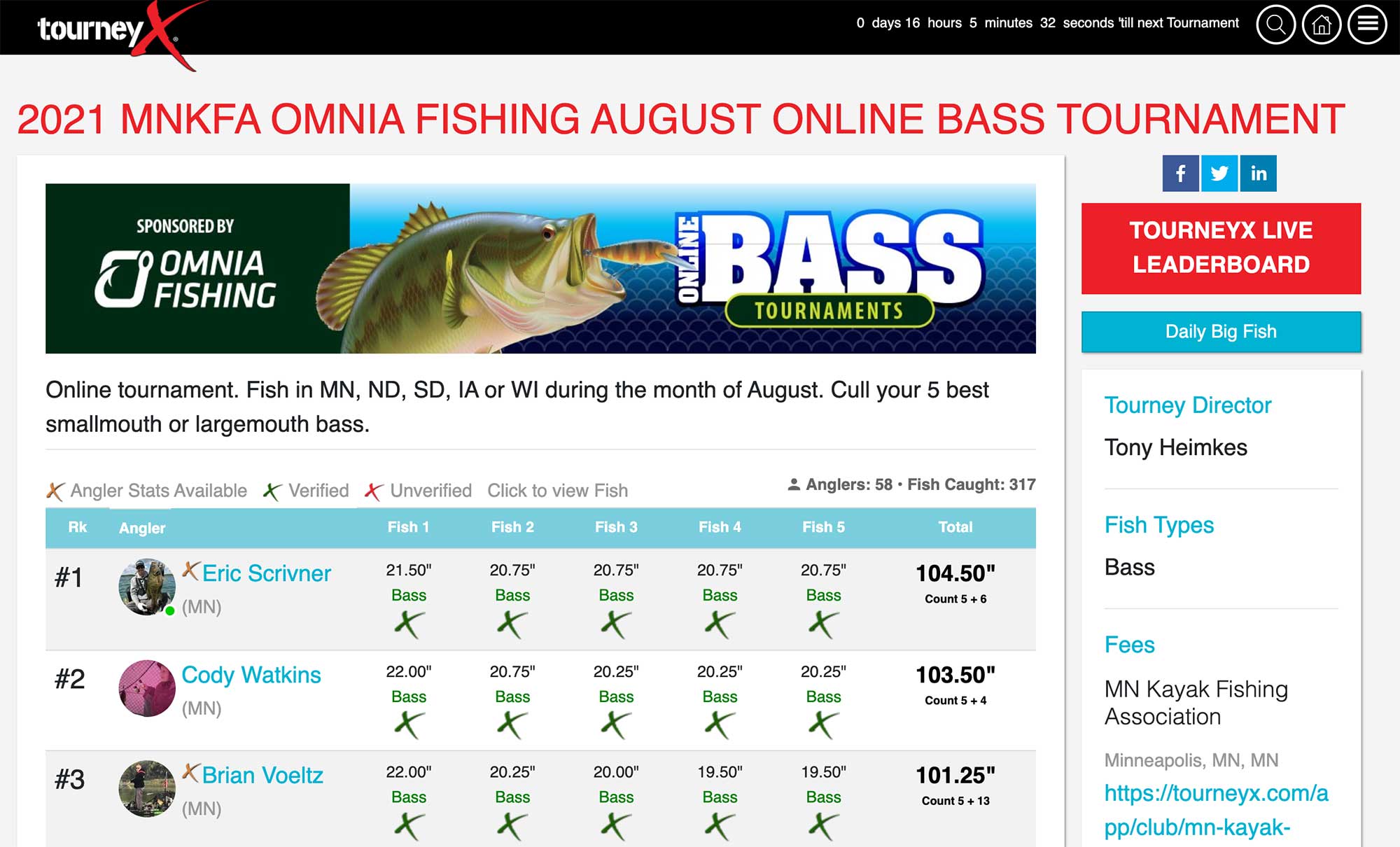 How Kayak Fishing Tournaments Work