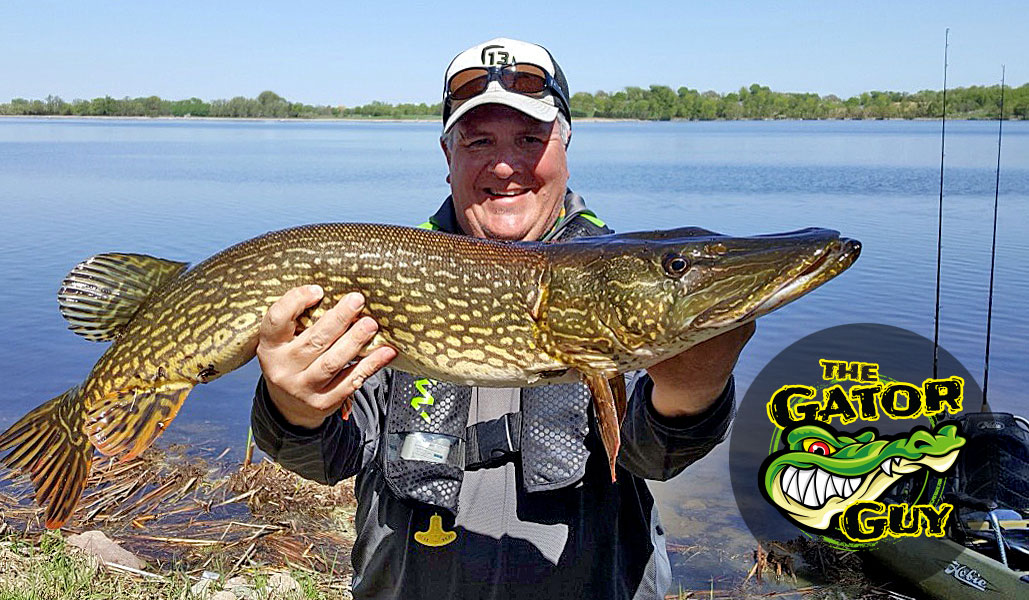 Ron Strauss Big Pike Kayak Fishing