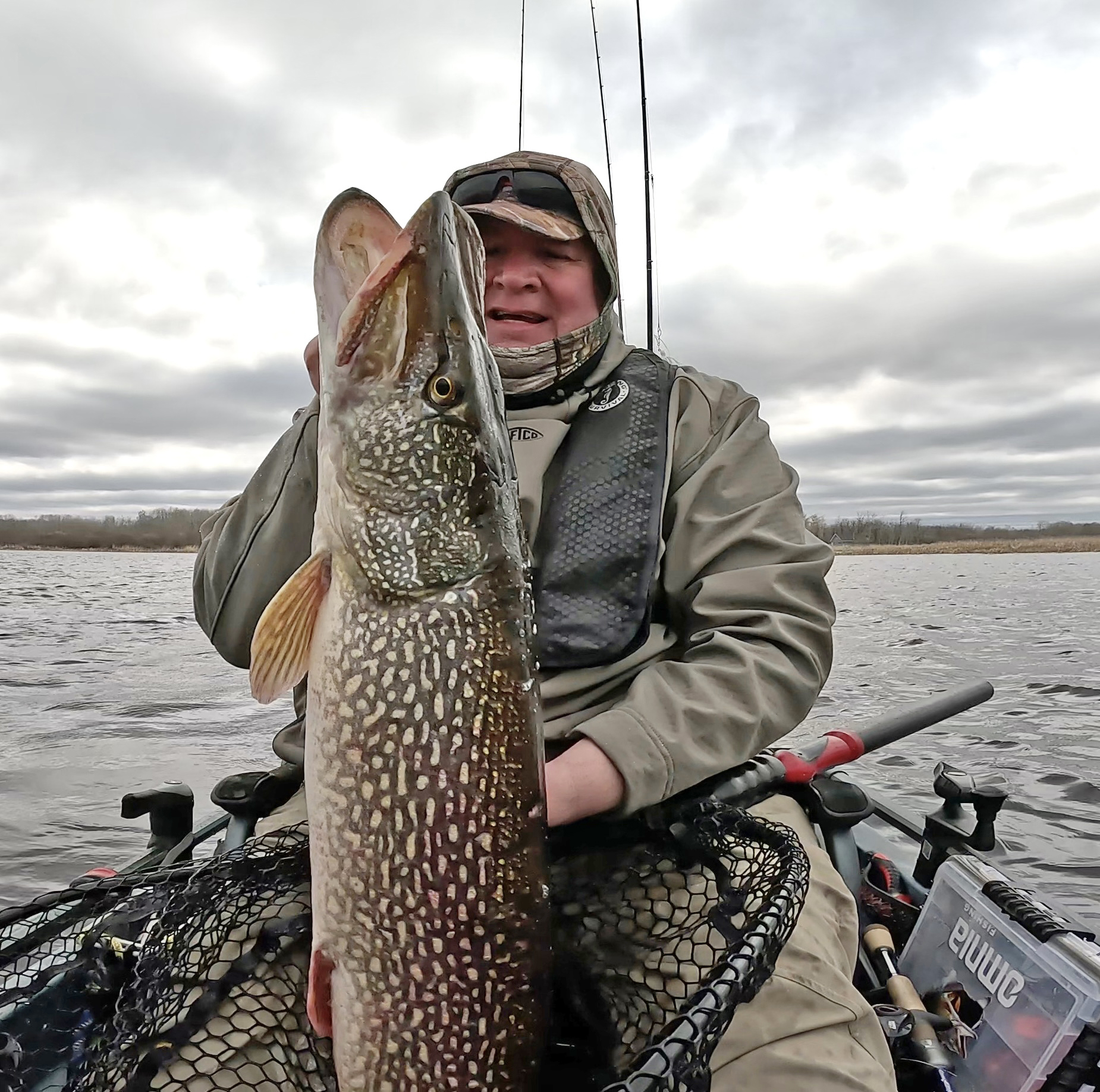 Big Pike Kayak Fishing 2023 Bostic Bay