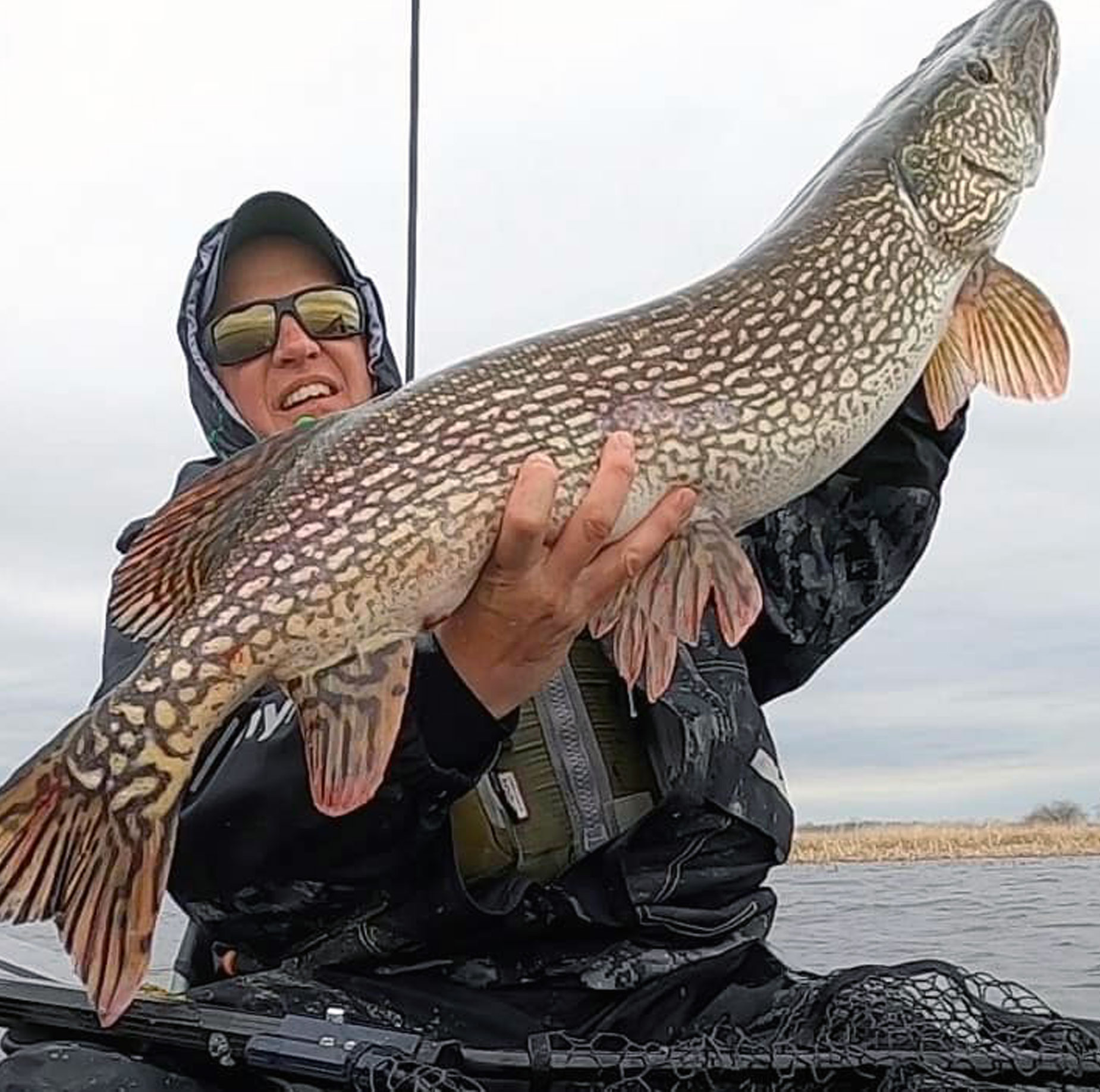 Kayak Fishing Big Northern Pike, Lake Of The Woods, 2023