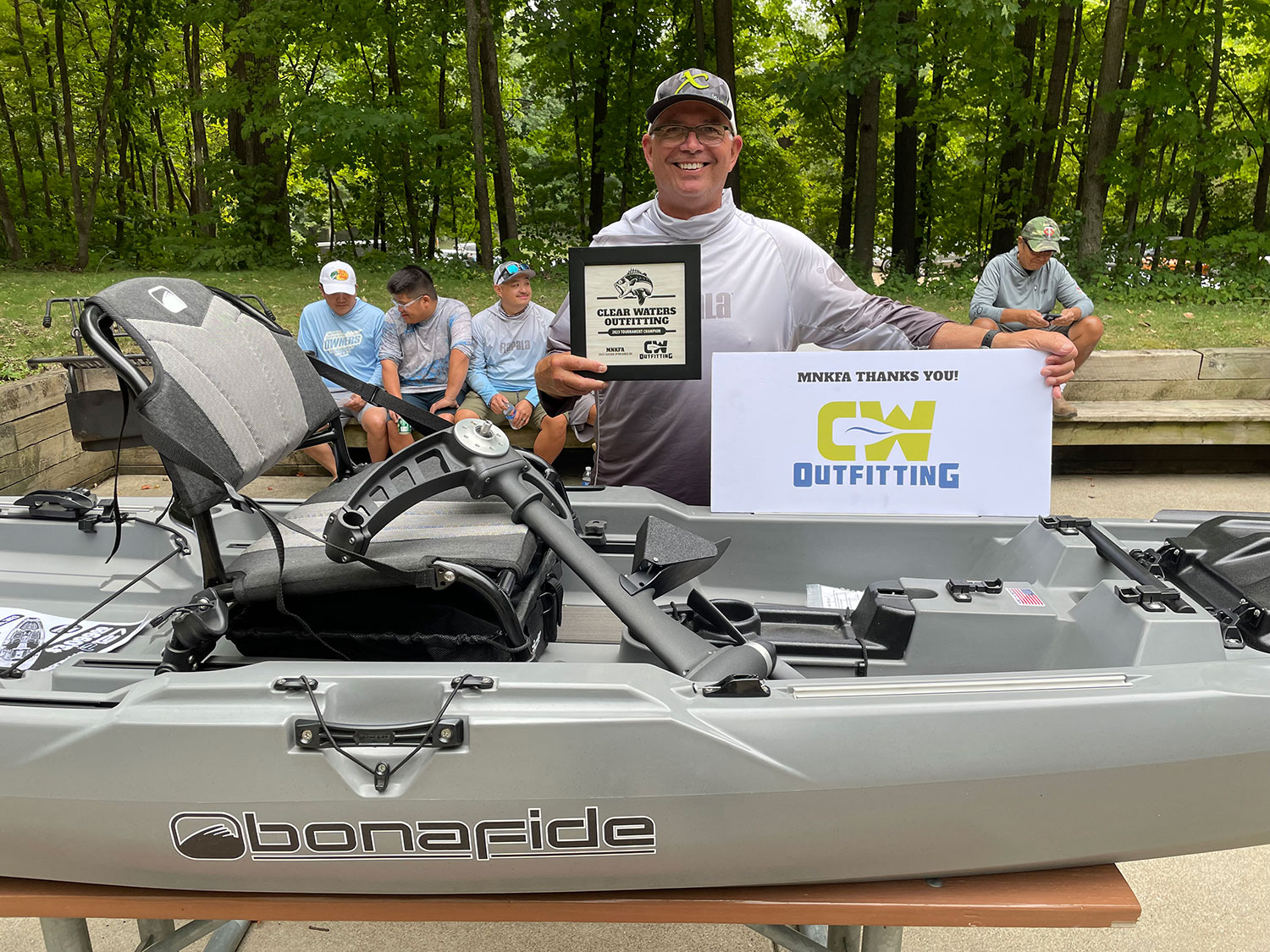 Kayak Fishing Tournament Winner