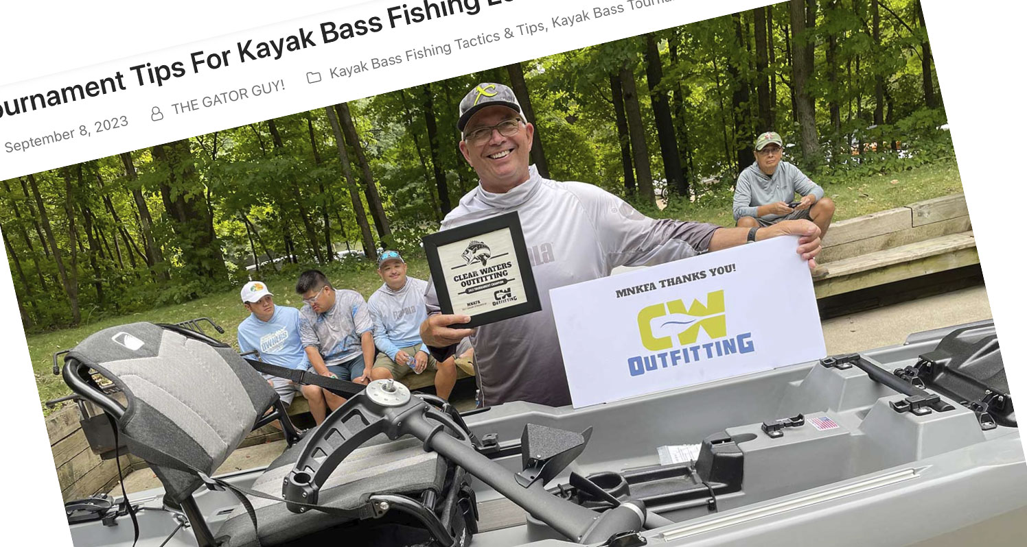 Kayak Bass Fishing Tournament Tips