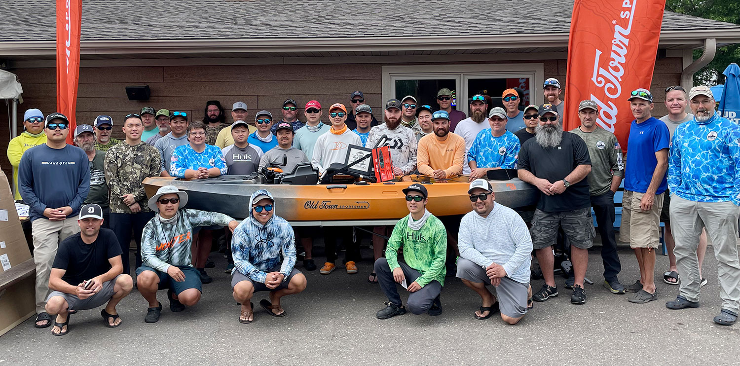 Kayak Fishing Tournament Participants