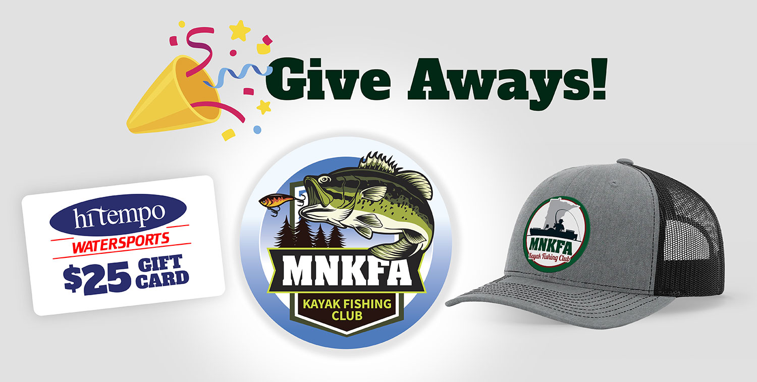 Kayak Fishing Tournament Giveaways