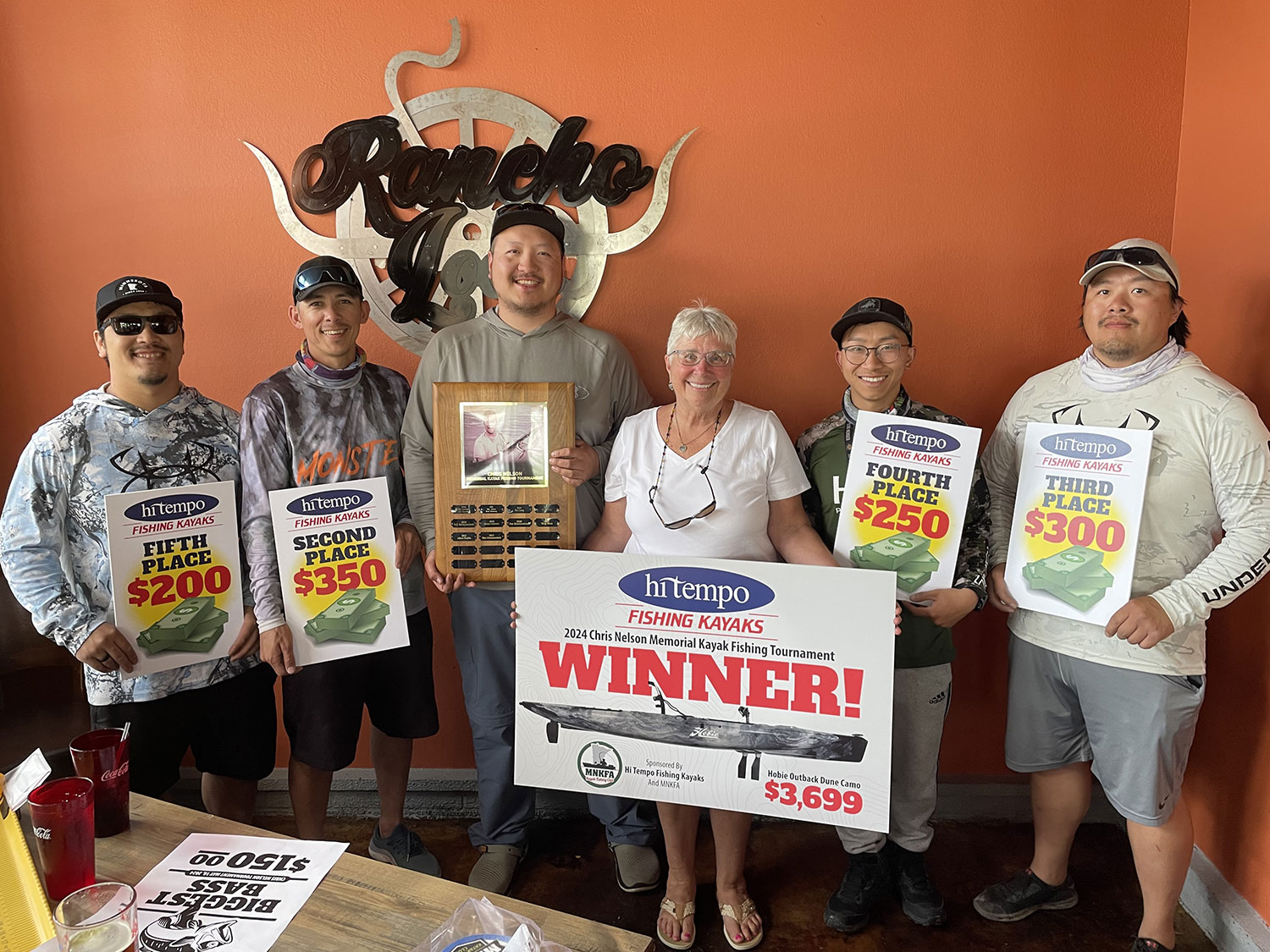 Kayak Fishing Tournament Top 5