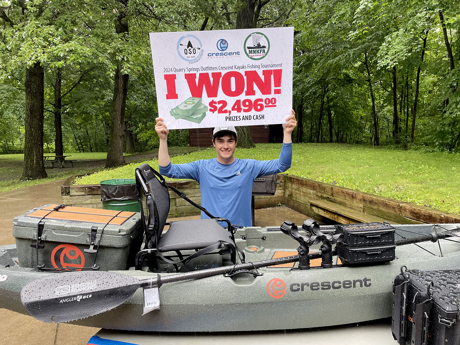 Kayak Fishing Tournament Winner 2024