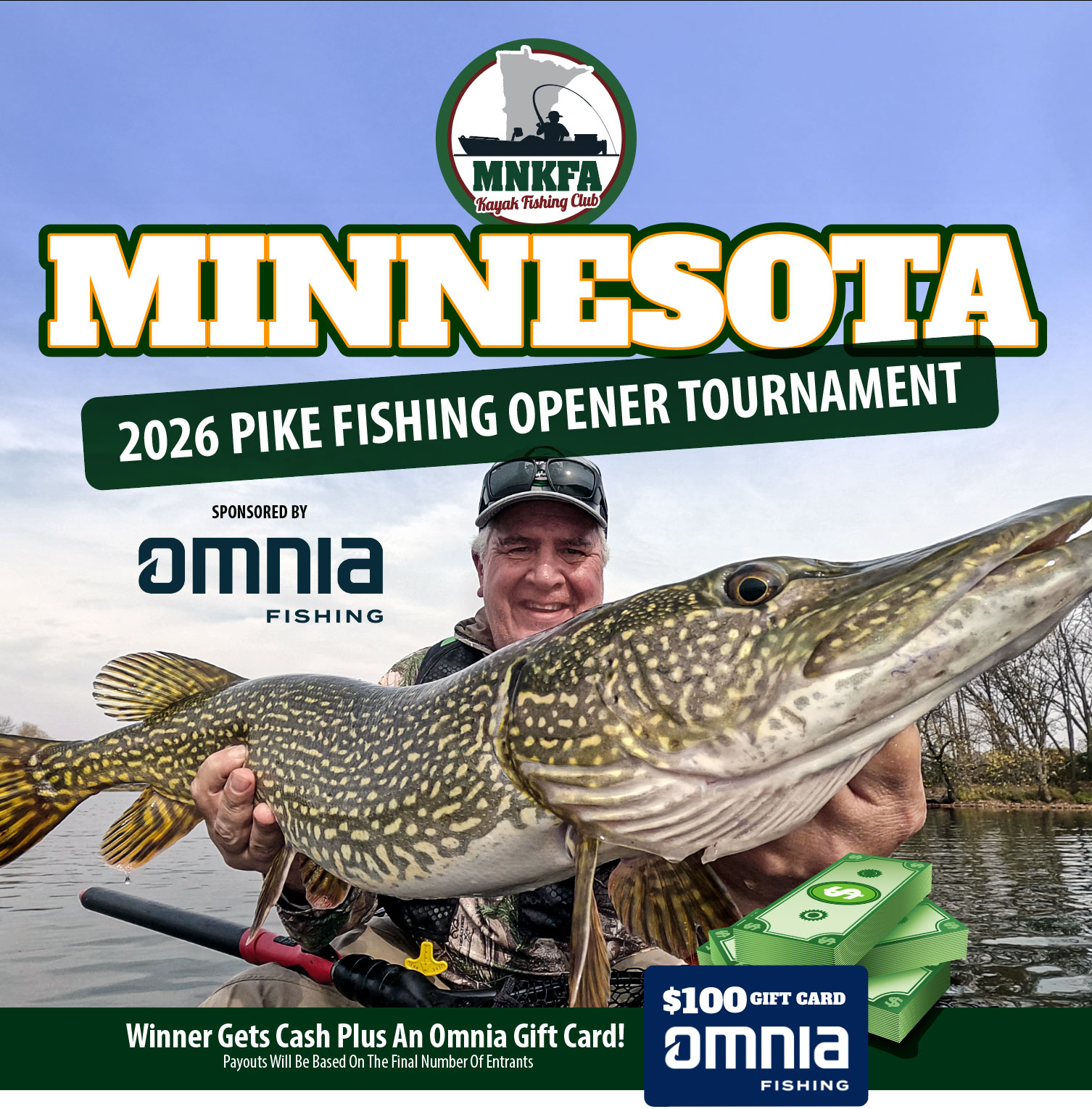 Pike Kayak Fishing Tournament