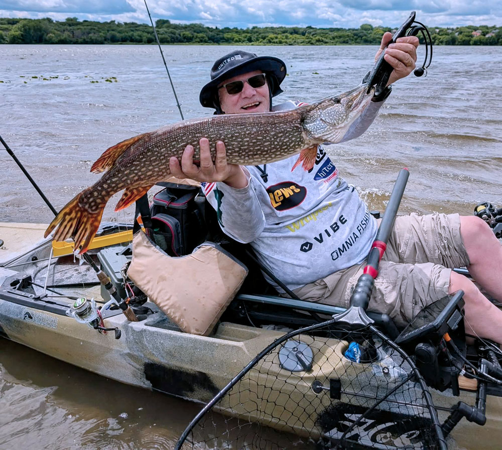 Bob-Brown-In-Hobie-Outback | Minnesota Kayak Fishing Association Bob Brown In Hobie Outback