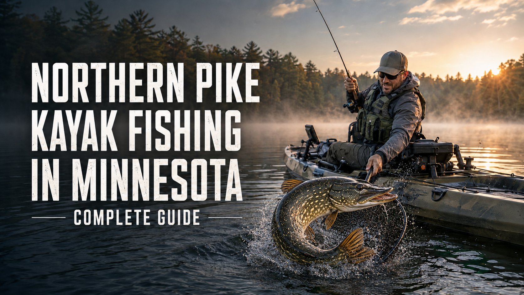 Northern-Pike-Kayak-Fishing-MN | Minnesota Kayak Fishing Association Northern Pike Kayak Fishing MN Guide