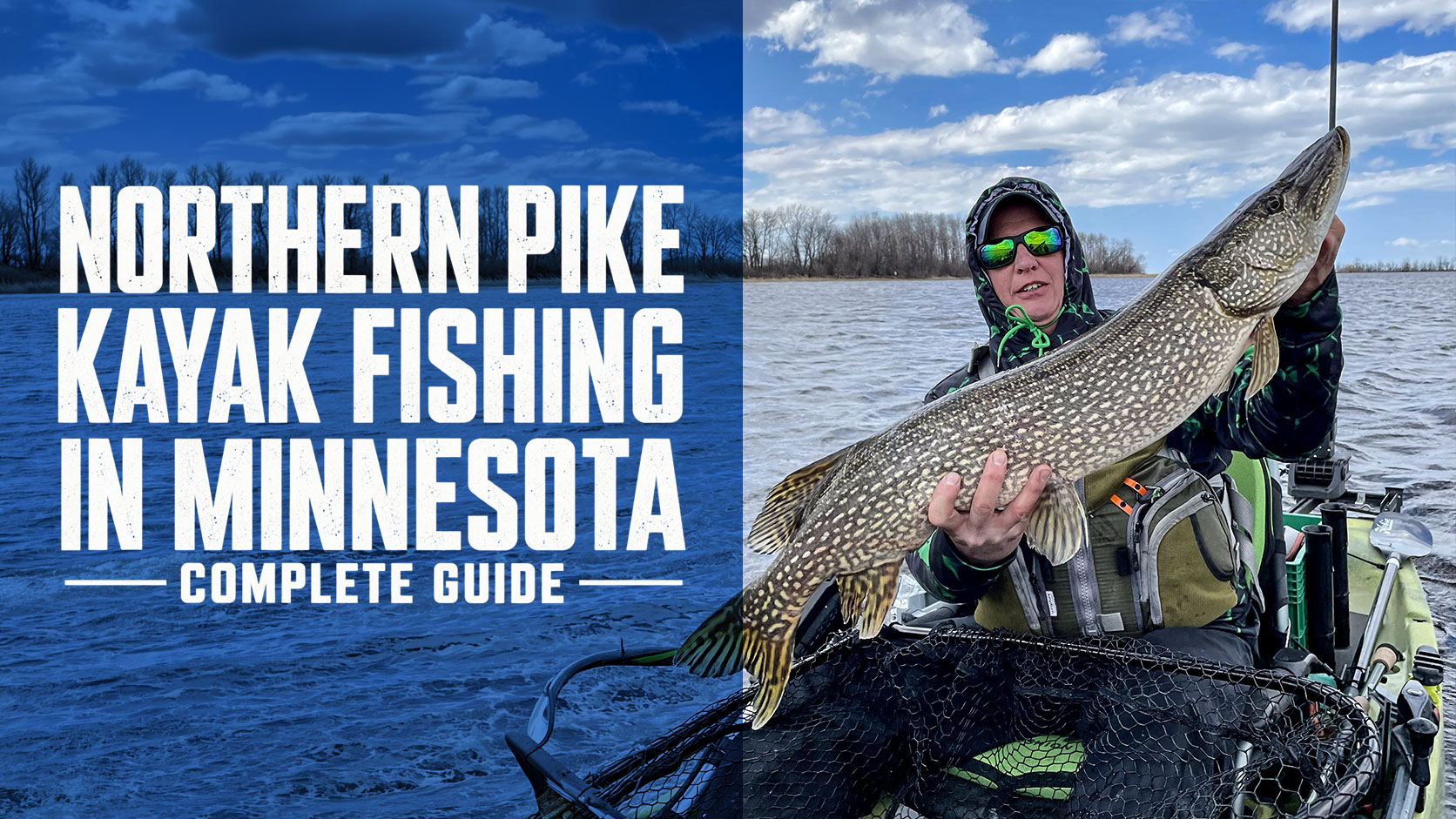 Northern-Pike-Kayak-Fishing-Minnesota | Minnesota Kayak Fishing Association Northern Pike Kayak Fishing In Minnesota