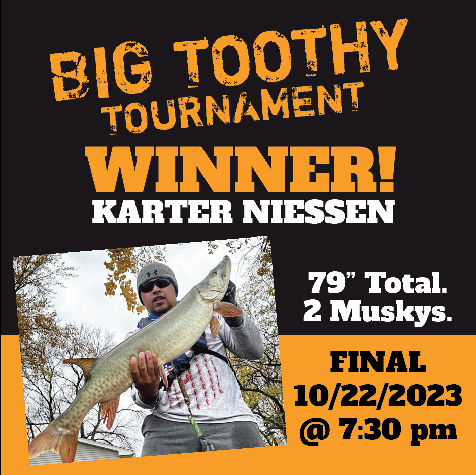 2023-Big-Toothy-Tournament-Winner | Minnesota Kayak Fishing Association 2023 Big Toothy Tournament Winner