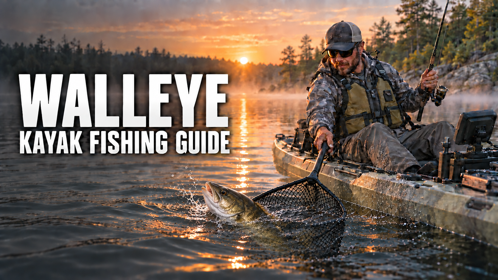 Walleye Kayak Fishing