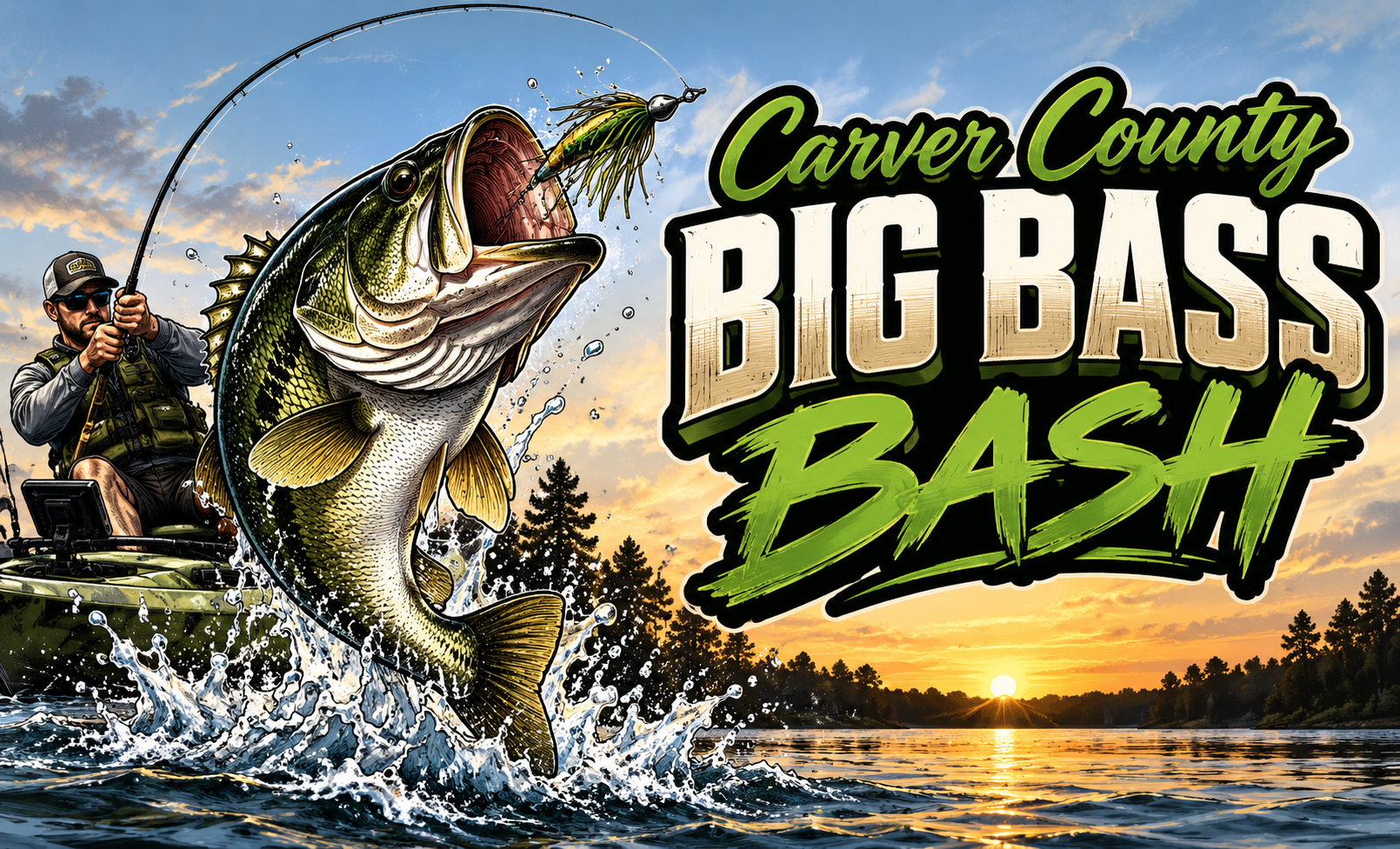 Carver County Big Bass Bash Kayak Fishing Tournament