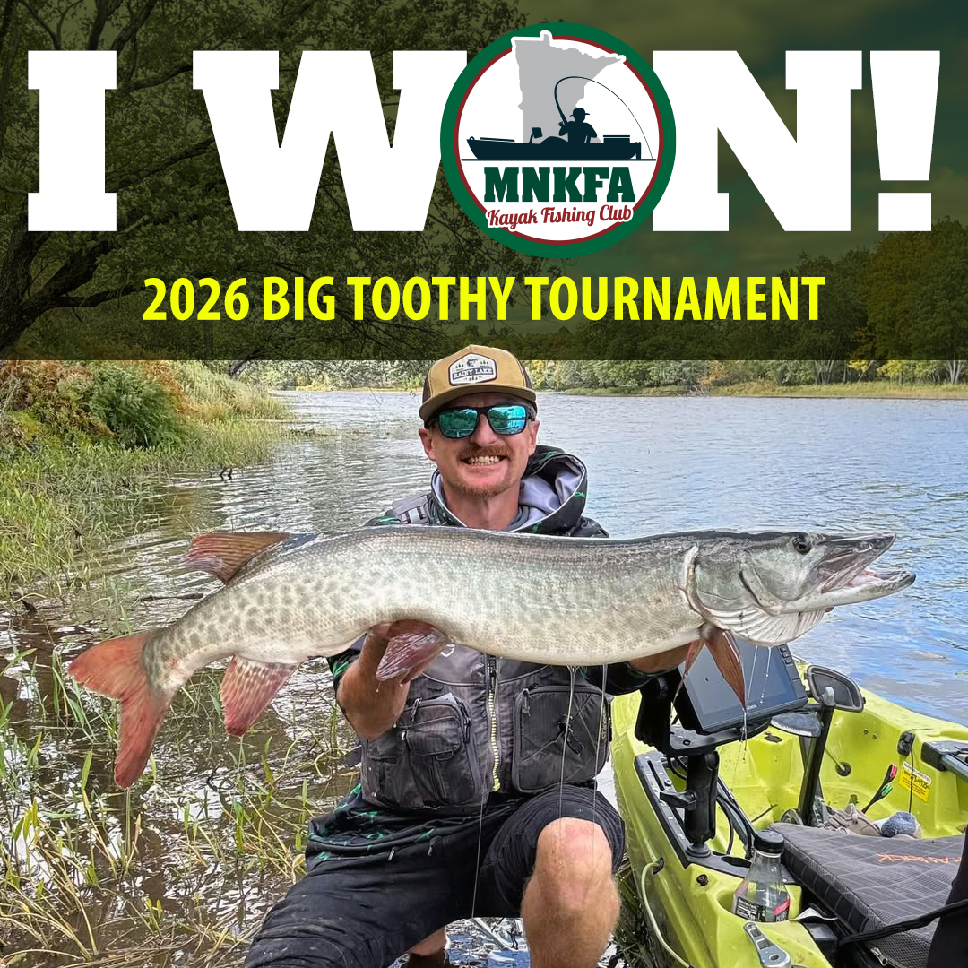 Tyler-Roden-2026-Big-Toothy-Kayak-Tournament-Champion copy | Minnesota Kayak Fishing Association Tyler Roden 2026 Big Toothy Kayak Fishing Tournament Champion